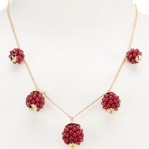 Kate Spade BNWT very berry necklace